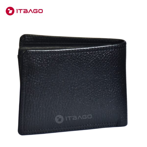 Black mans leather wallet