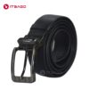 Classic Black Leather Formal Belt – Men’s Edition