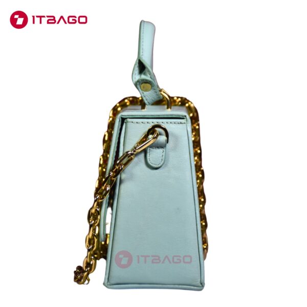 Golden chain Ladies hand bag